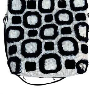 NEW EN SHALLA women's embroidery crossbody bag in black